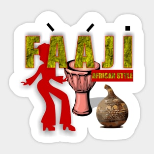 Faaji Sticker